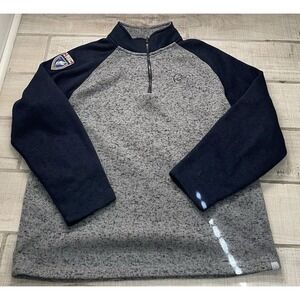 Ducks Unlimited Mens Logo Pullover‎ 1/4 Zip Sweater XXL 2X Hunting